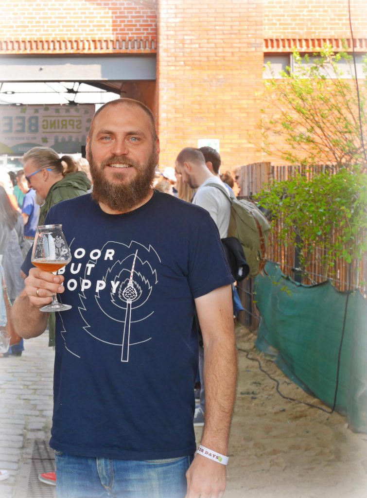 Brian Trauth von Bräugier auf dem Spring Beer Day 2019 zu Gast bei HHopcast, dem Craft Beer Podcast aus Hamburg