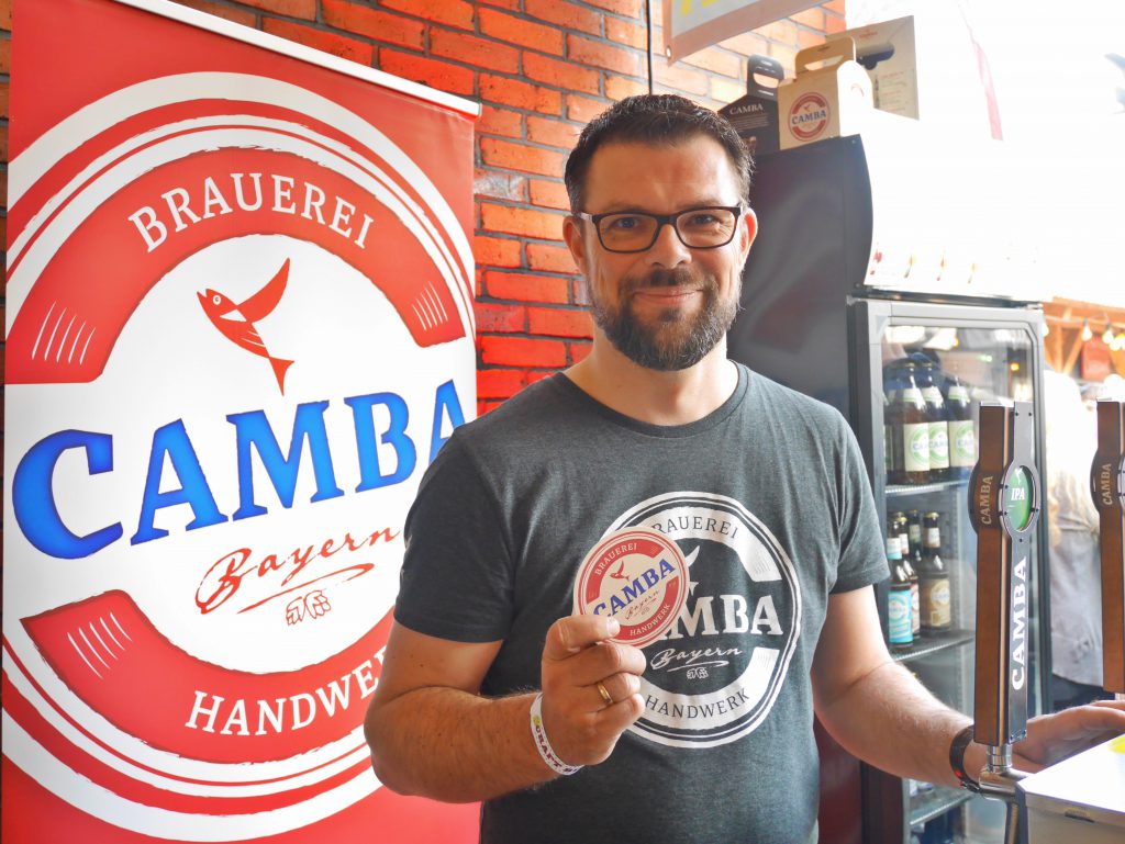 Lars Kuehne von Camba auf dem Spring Beer Day 2019 in Hamburg zu Gast bei HHopcast, dem Bier-Podcast