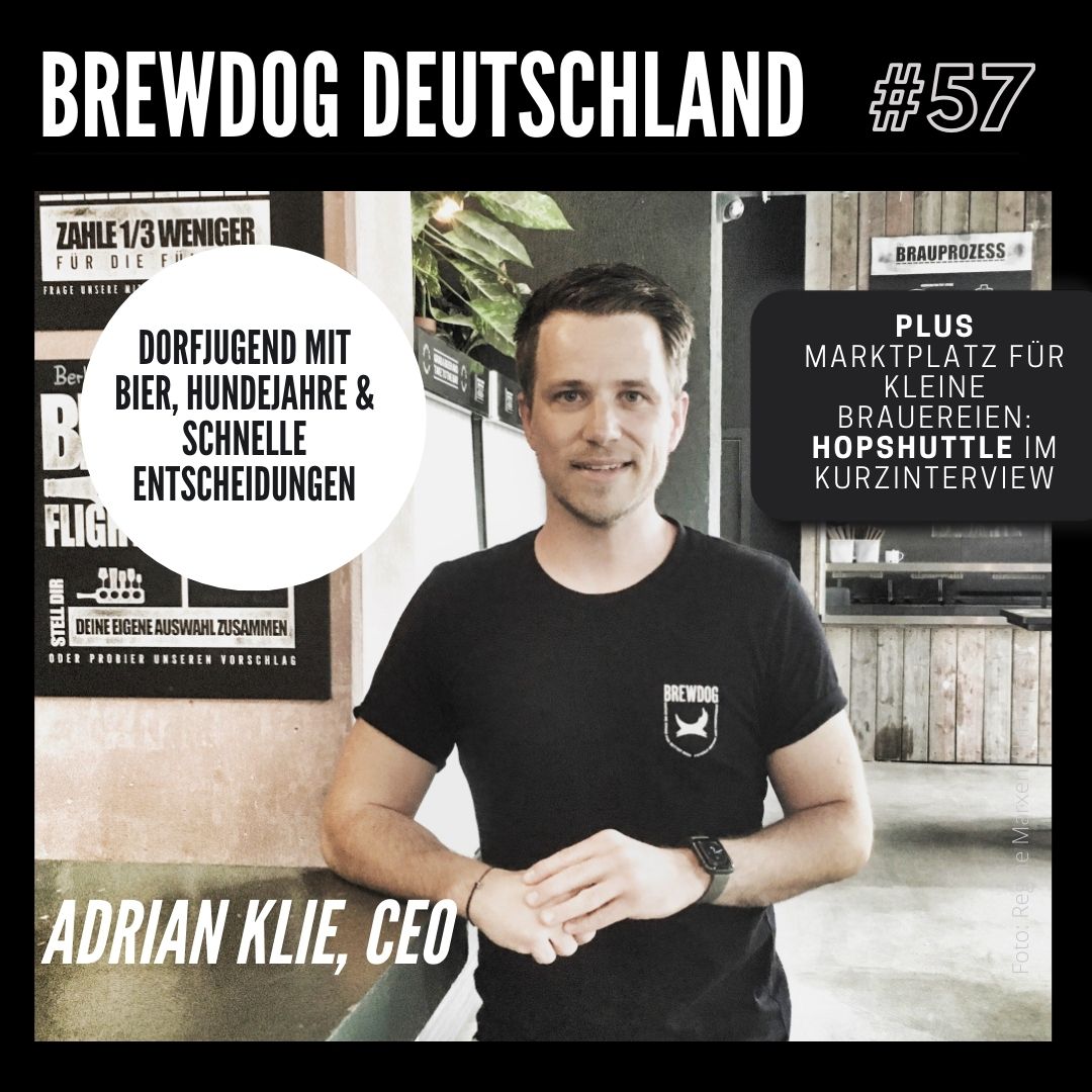 BrewDog Deutschland CEO Adrian Klie "Zu Bier hat jeder eine Meinung"