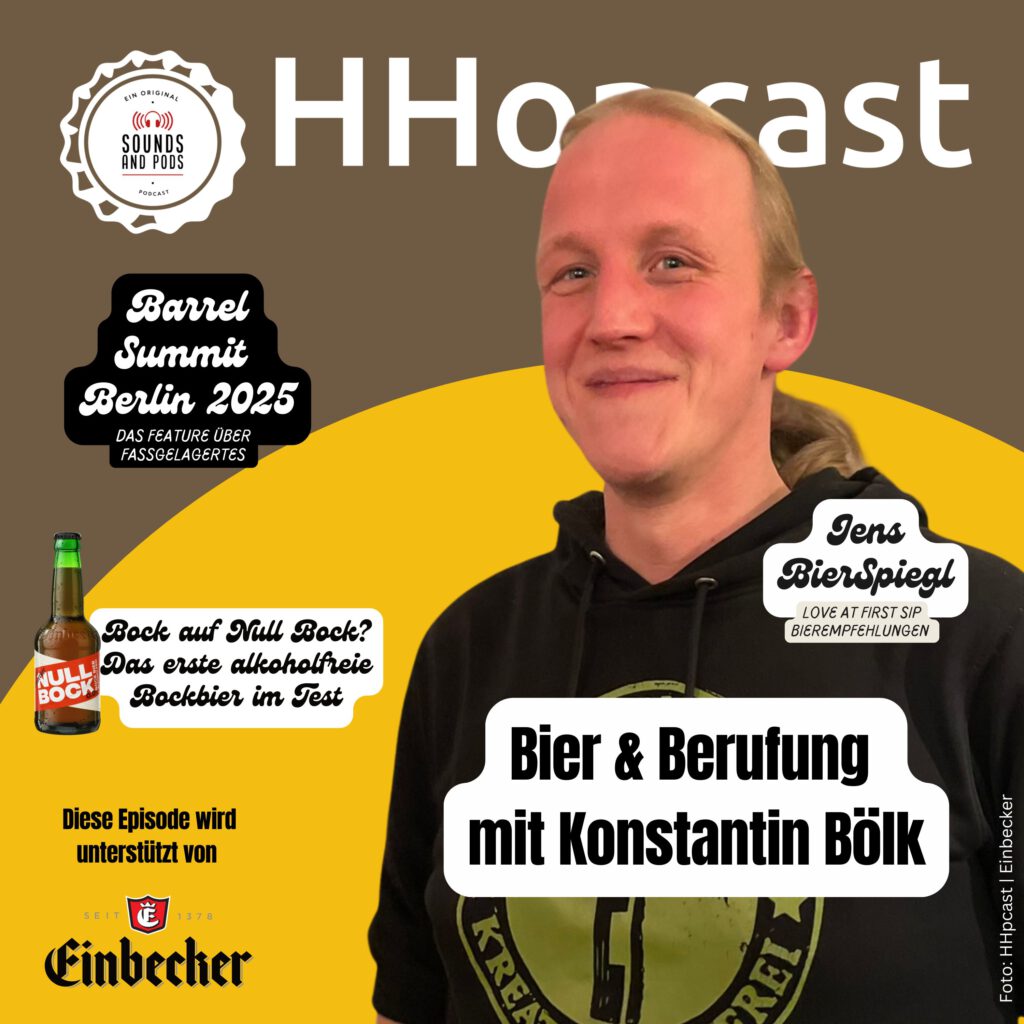 Cover HHopcast Podcast mit Kostantin Bölk, präsentiert von Einbbecker