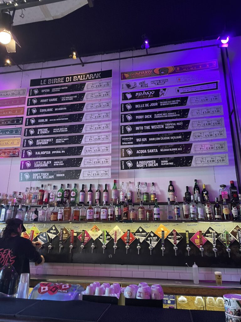 Bier in Palermo